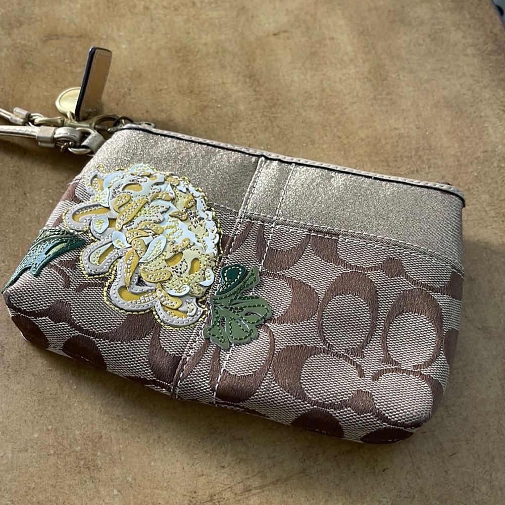 Coach wristlet